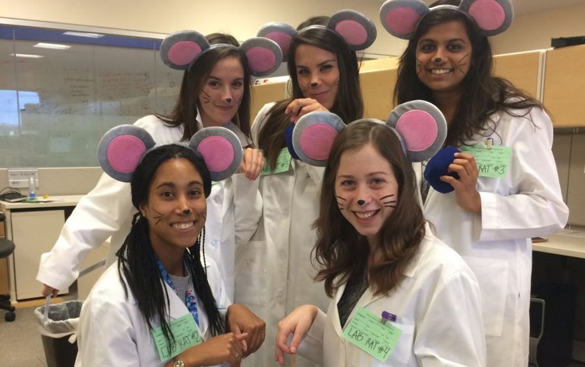 Nanomedicine lab rats Halloween 2015