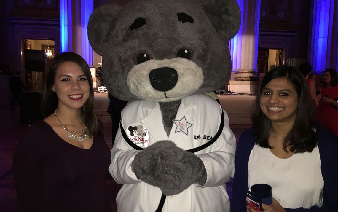 Juliana, Dr. Bear, Shraddha at Dancing after Dark 2016